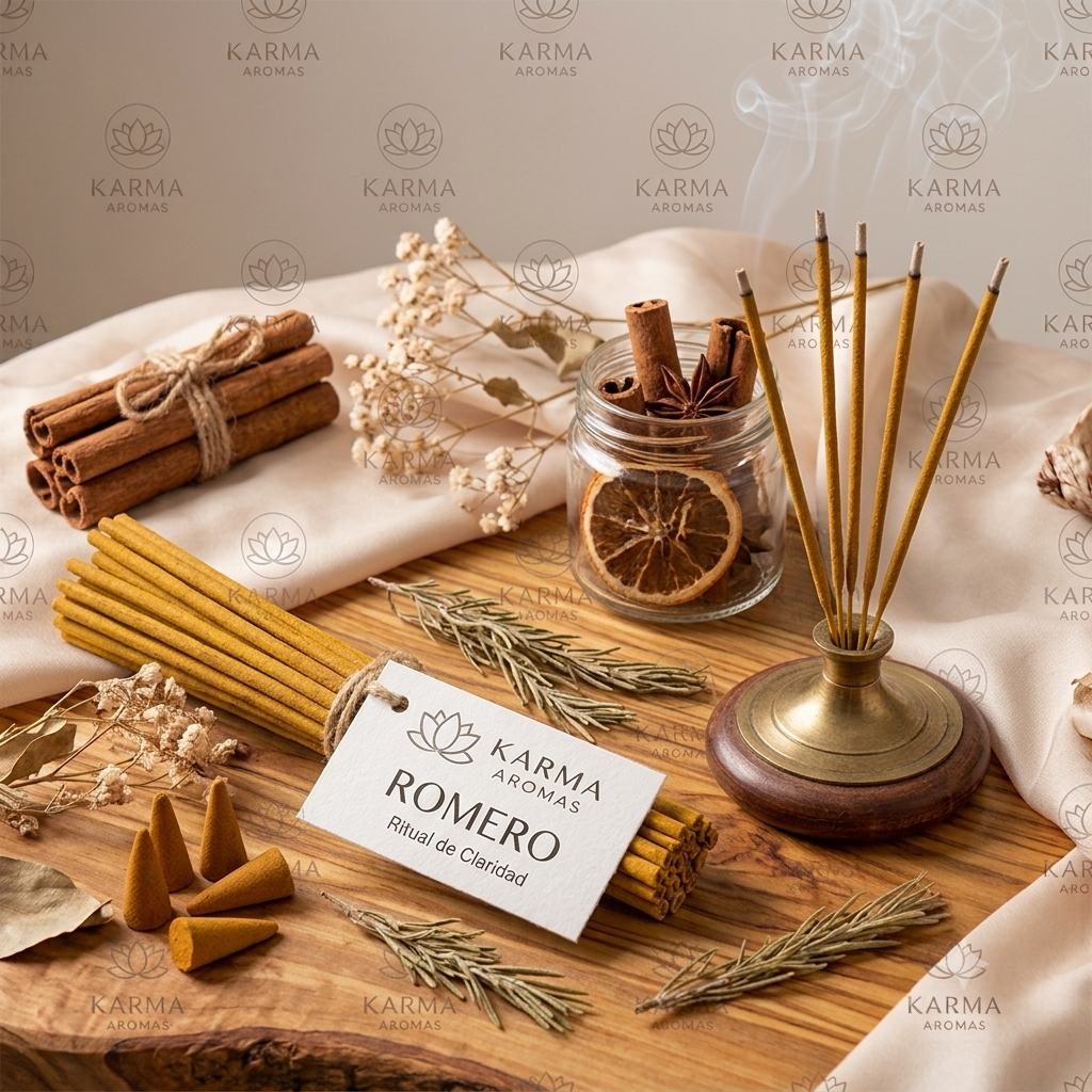 Incienso Artesanal - Romero (Pack de 6 unidades)