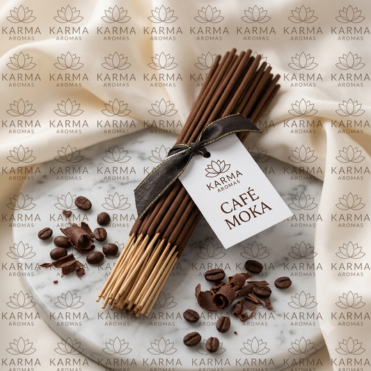 Inciensos Artesanos - Café Moka , (pack de 6 unidades)