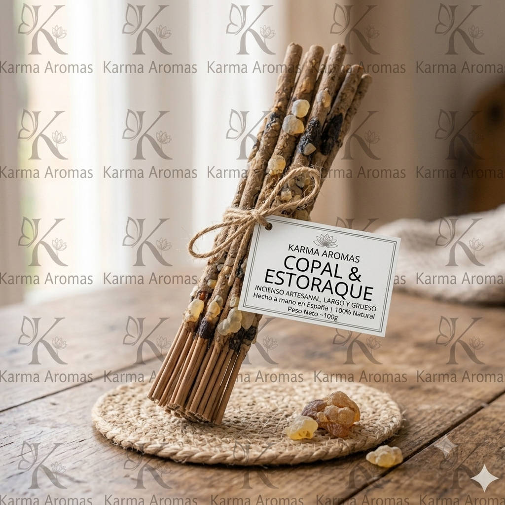 Incienso Artesanal Natural (pack de 6 unidades)