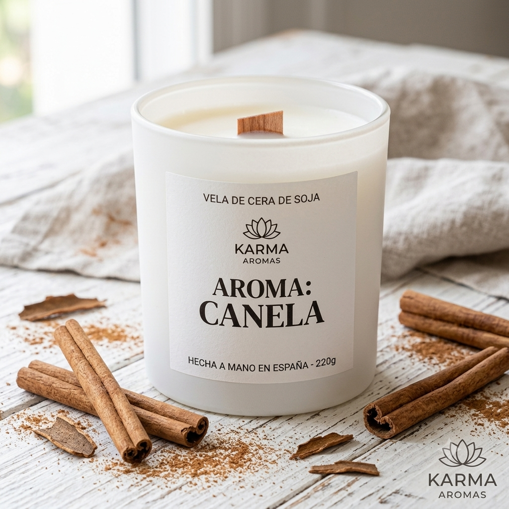Vela Artesanal - Canela