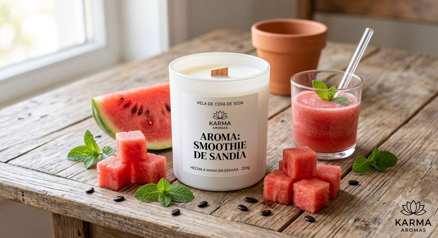 Velas de Cera de Soja Artesanales – Colección Aromas