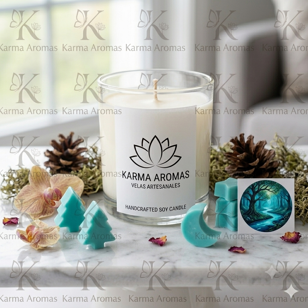 Velas de Cera de Soja Artesanales – Colección Aromas