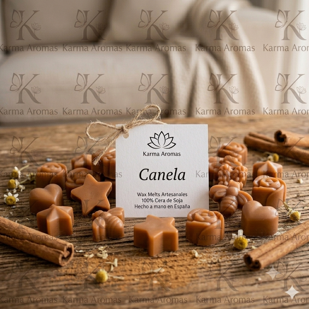 Wax Melt Artesanal - Vainilla y Canela