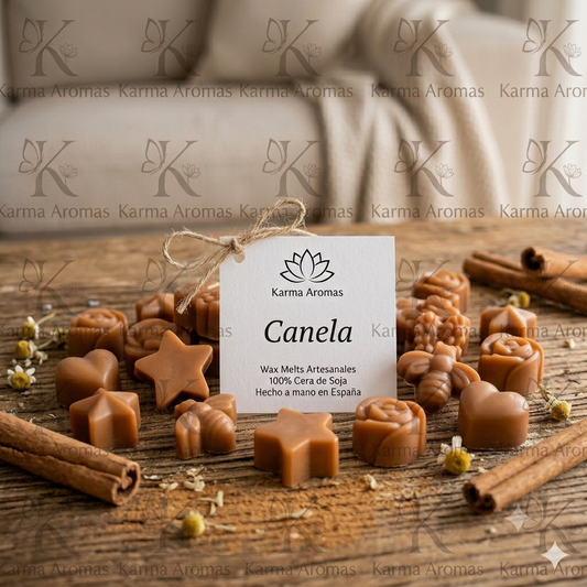 Wax Melt Artesanal - Vainilla y Canela