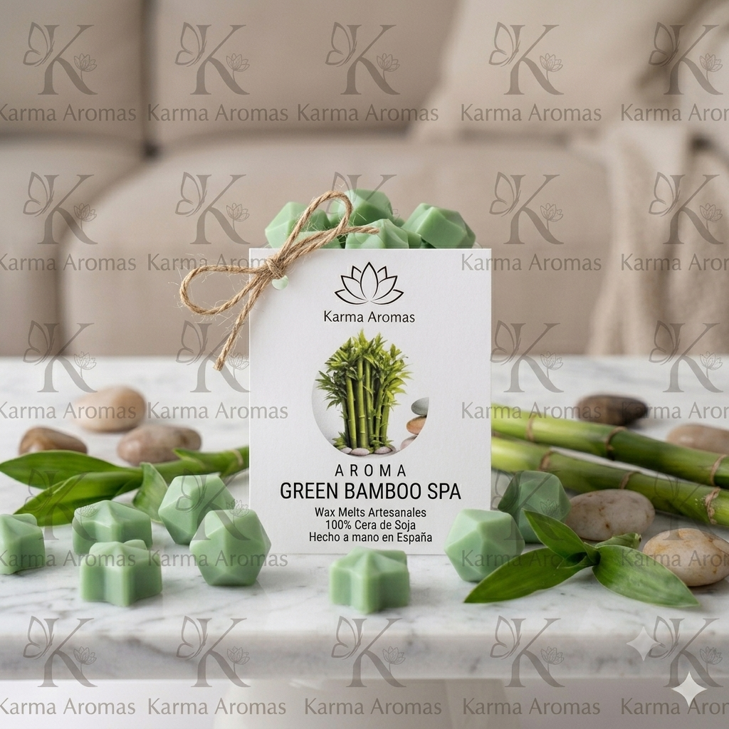 Wax Melt Artesanal - Green Bamboo Spa
